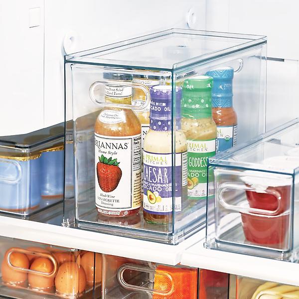 Everyday Living Tall Storage Bin - Clear, 1 ct - Fry's Food Stores