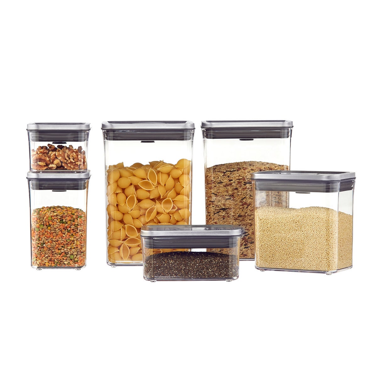 OXO Steel Pop 12-Pc. Food Storage Container Set with Scoop