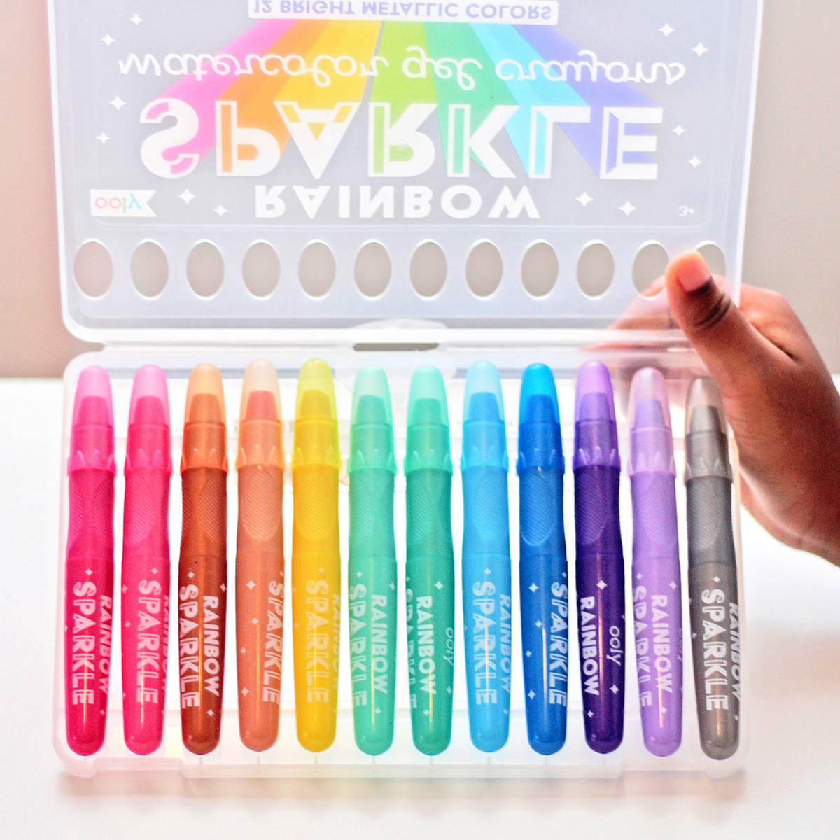 Rainbow Sparkle Watercolor Gel … curated on LTK
