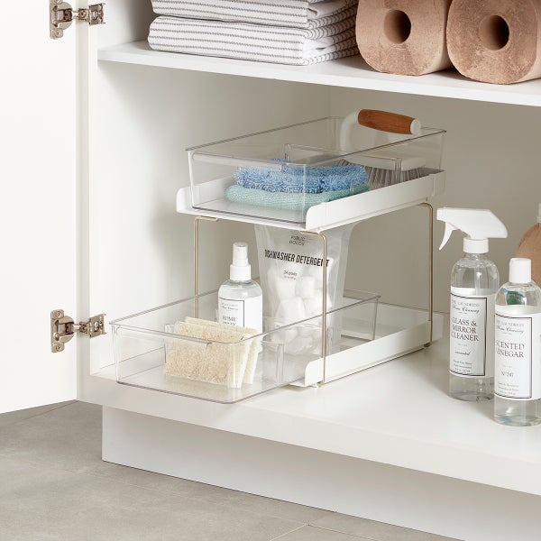 2-Drawer Cabinet Organizer