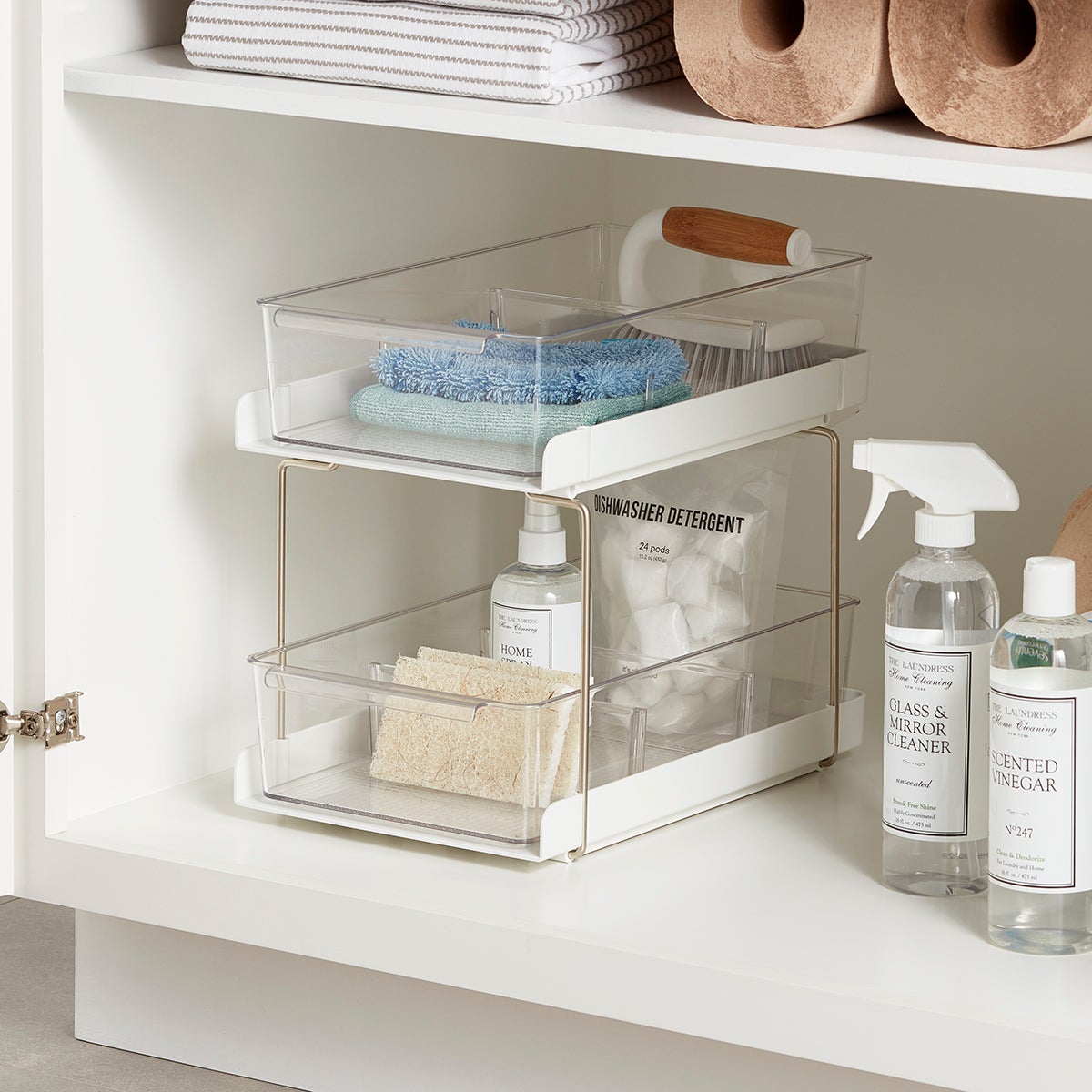 Container store towel storage clearance
