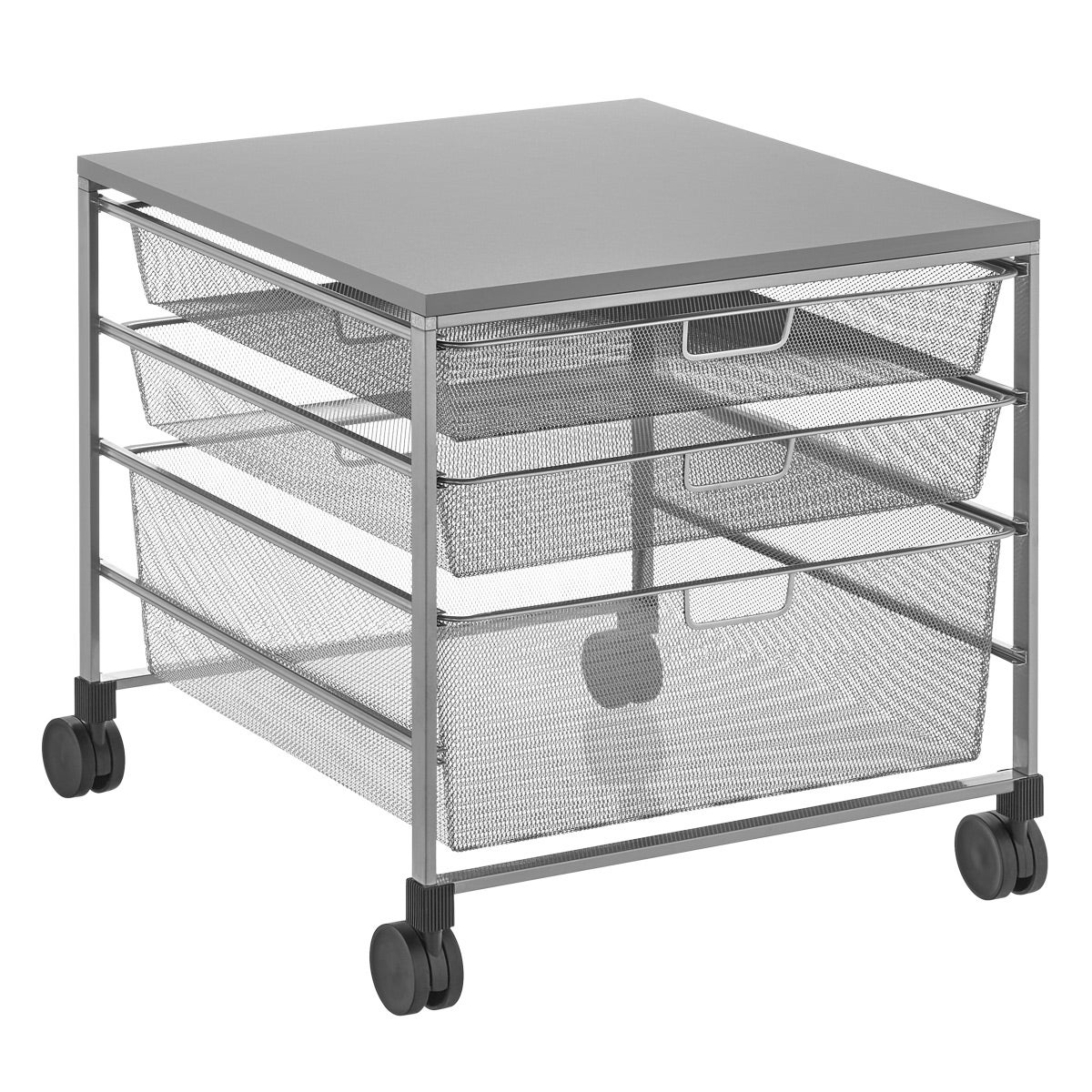 The Container Store Mesh Compact Fridge Cart