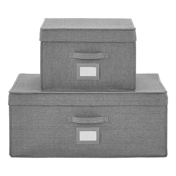 Grey Storage Bags  The Container Store