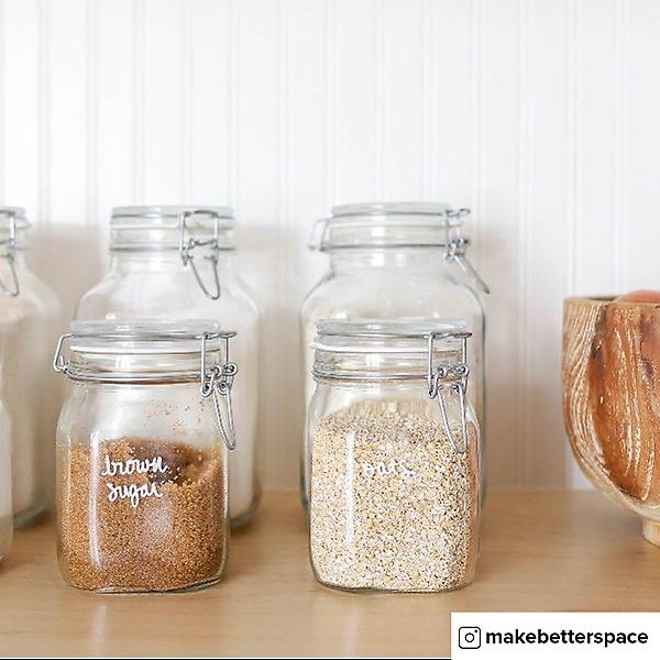 Buy Wholesale China 2 Gallon Glass Food Storage Jars With Metal