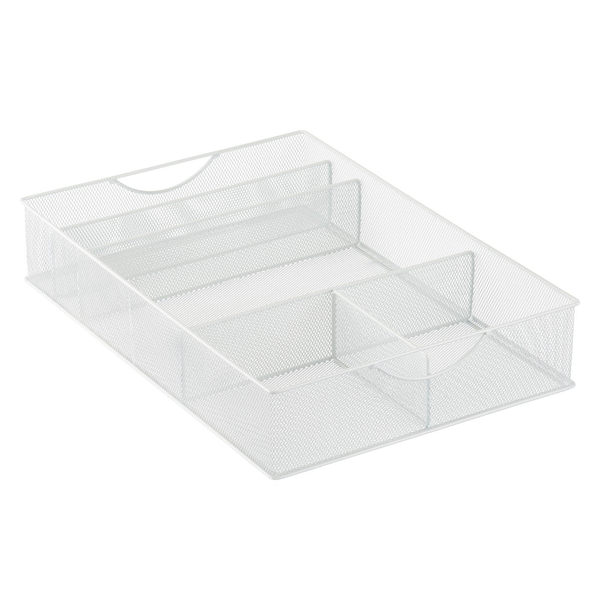 White Mesh Food Storage & Lid Organizers