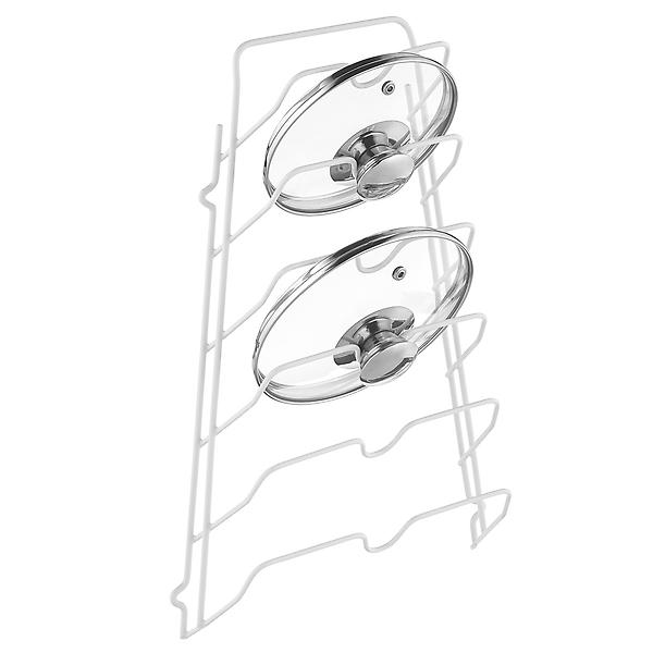 Home Basics Wall or Cabinet Mount Lid Rack