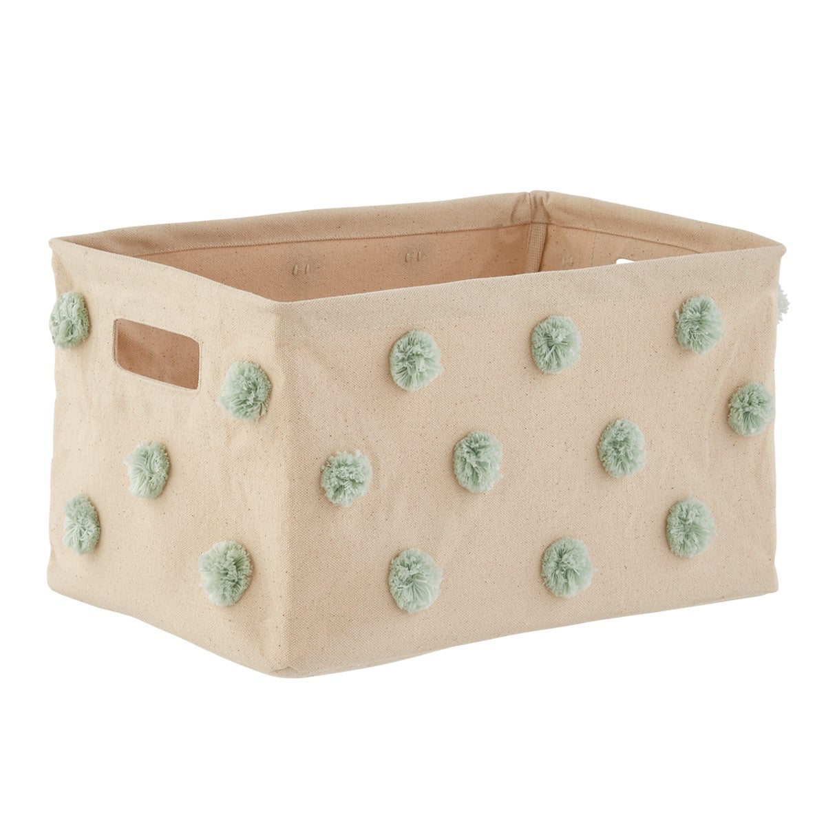 Pehr Pom Pom Collapsible Bin The Container Store