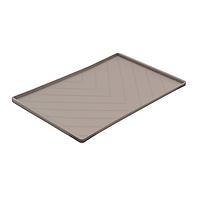 MESSY MUTTS Dog Silicone Food Mat Grey