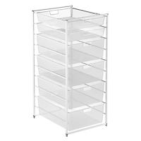 Elfa Classic Medium Tall Drawer Solution White