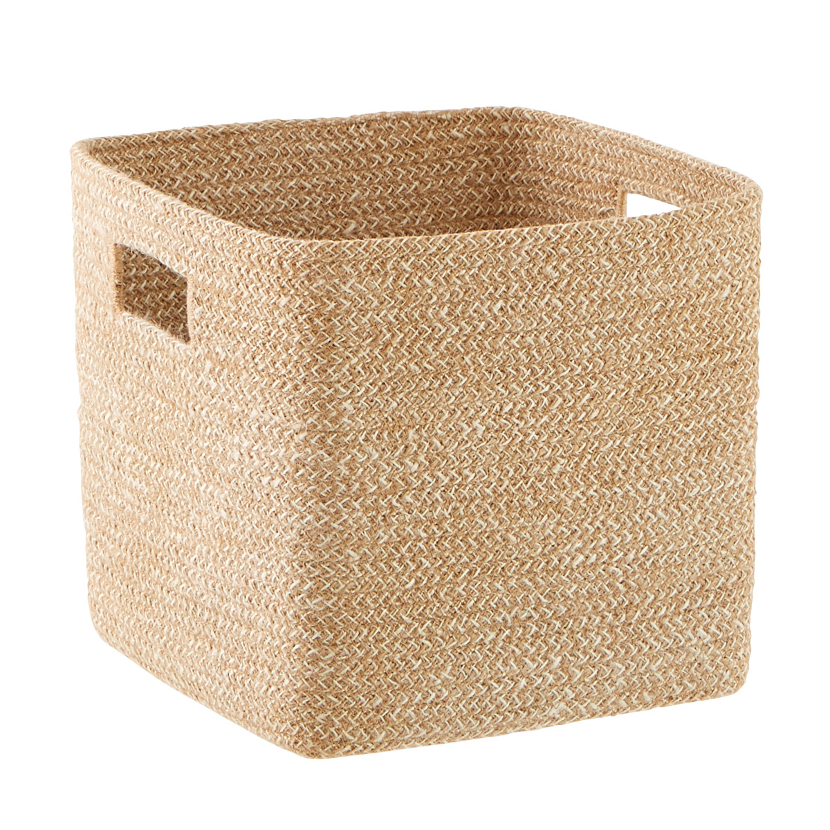 Wicker Storage Box Cube Storage Baskets Woven Shelf Basket