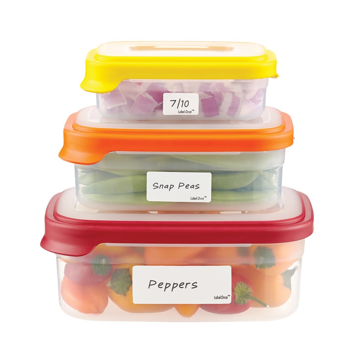 500 Pcs Food Labels 1x2 Inch food Storage Labels Freezer Labels Removable SUMAJU