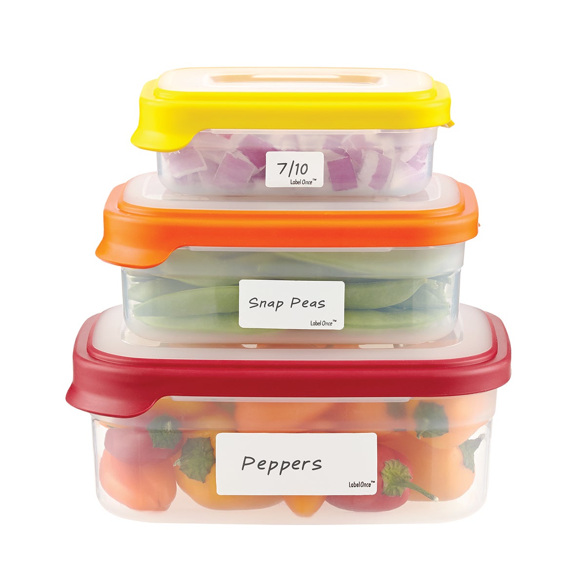 Erasable Food Storage Labels