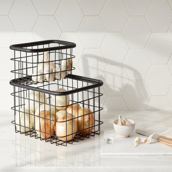 Urban Stacking Wire Baskets