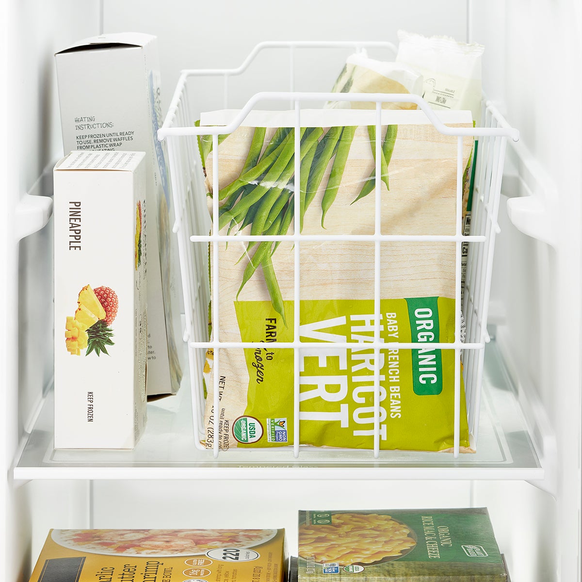Design Ideas Freezer Storage Baskets The Container Store