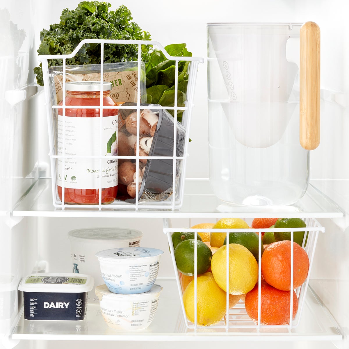 Design Ideas Freezer Storage Baskets The Container Store
