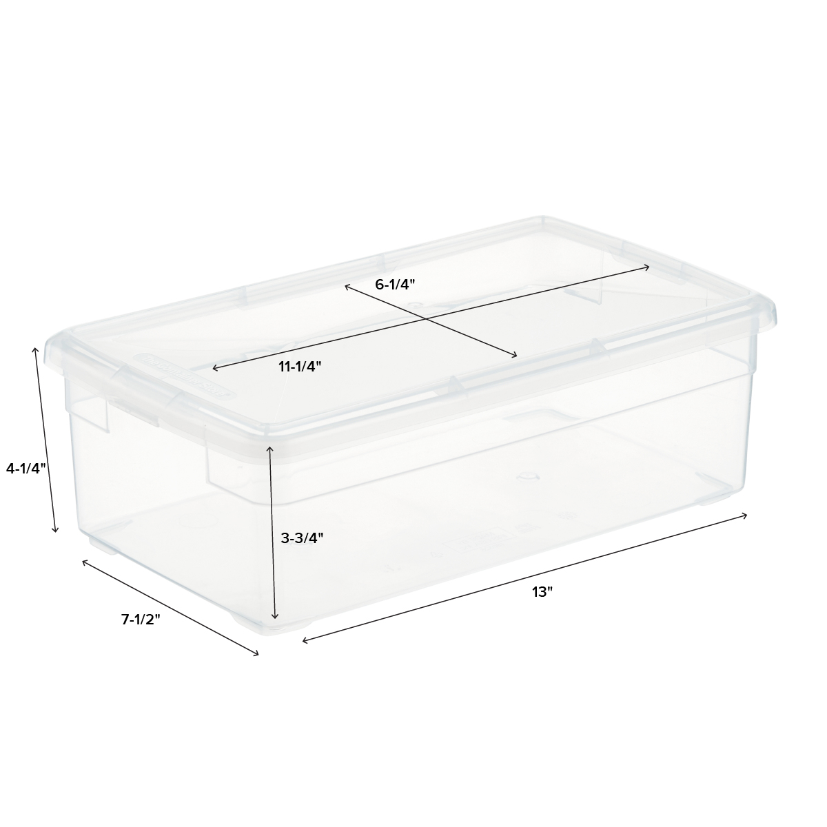 Hobby Life 10L Clear Storage or Large Shoe Boxes With Lids NEW 