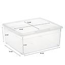 The Container Store Our Deep Sweater Box - 15-5/8 x 13-1/8 x 13-1/4 H - Each