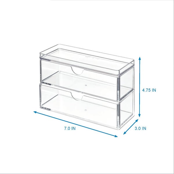 The Home Edit Mini 2-Drawer Organizer