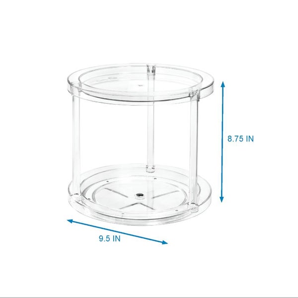 The Home Edit By IDesign Divided Lazy Susan