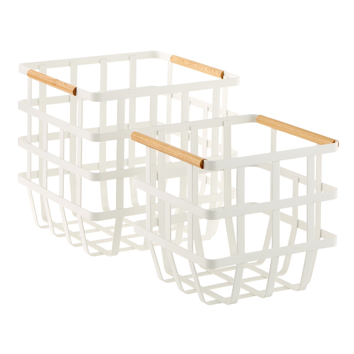 Yamazaki White Tosca Cubes | The Container Store
