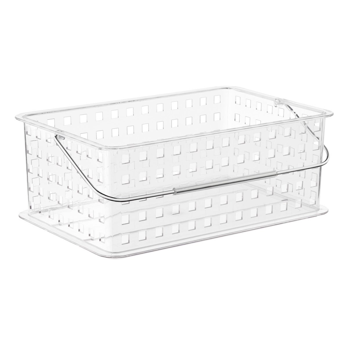 iDesign Clear Grid Totes