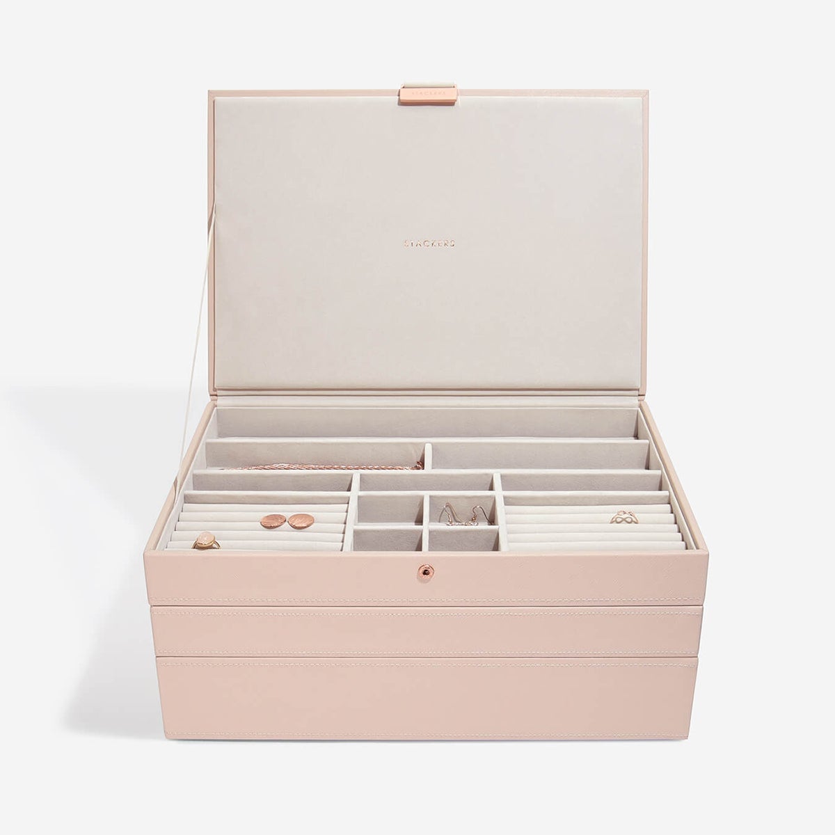 Stackers Supersize Jewelry Box Set of 3 | The Container Store