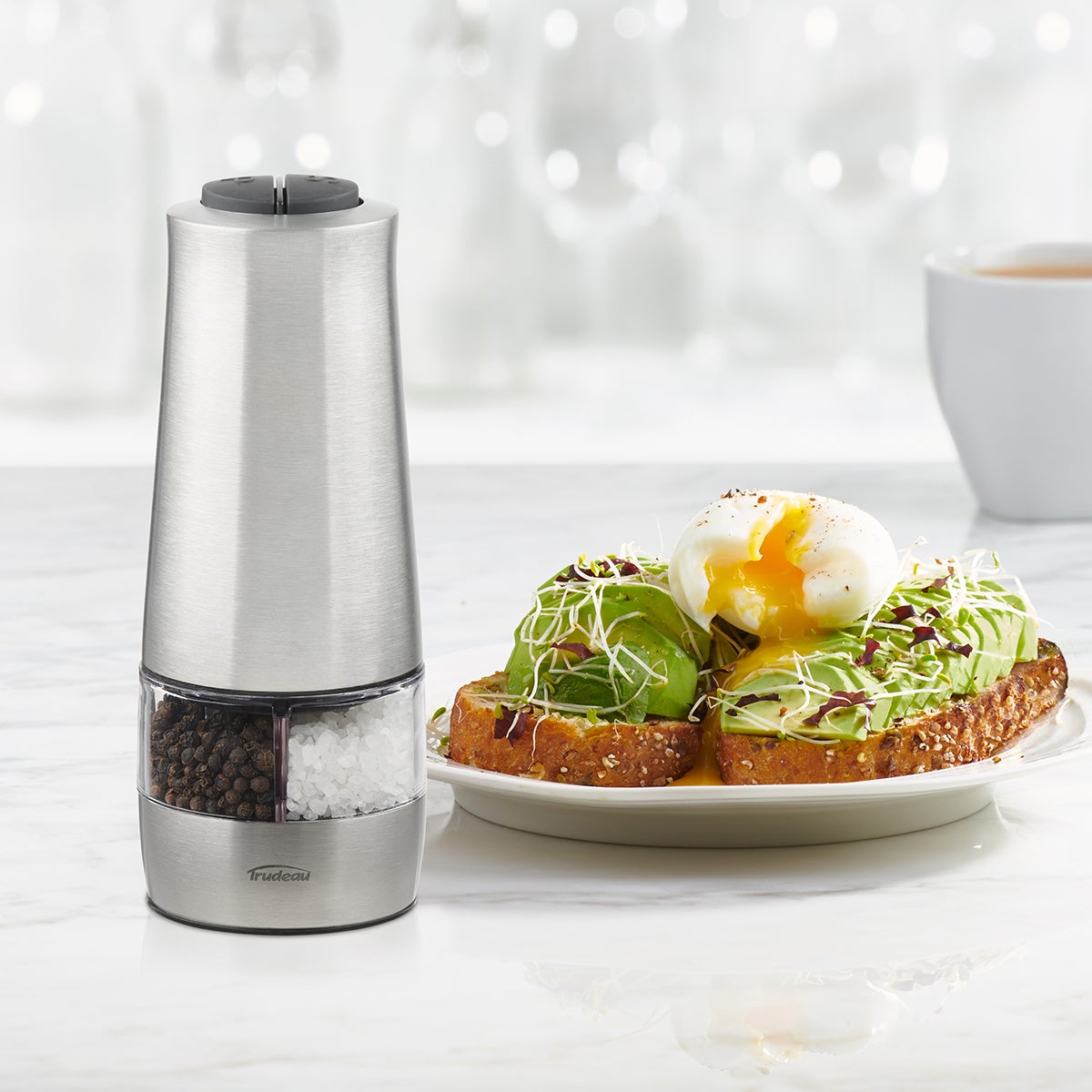 Trudeau Dual Electric Salt & Pepper Mill