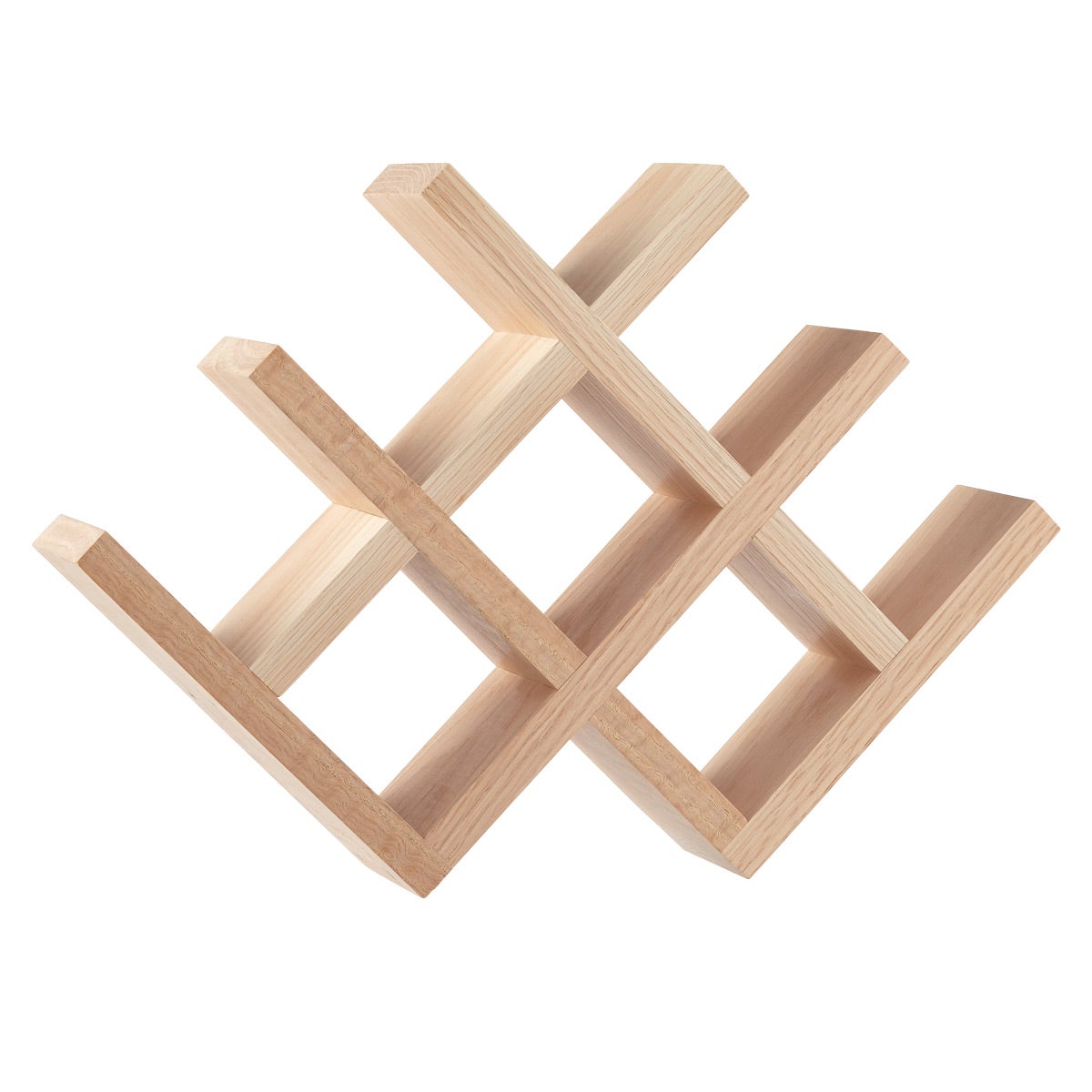 Oak wine online racks