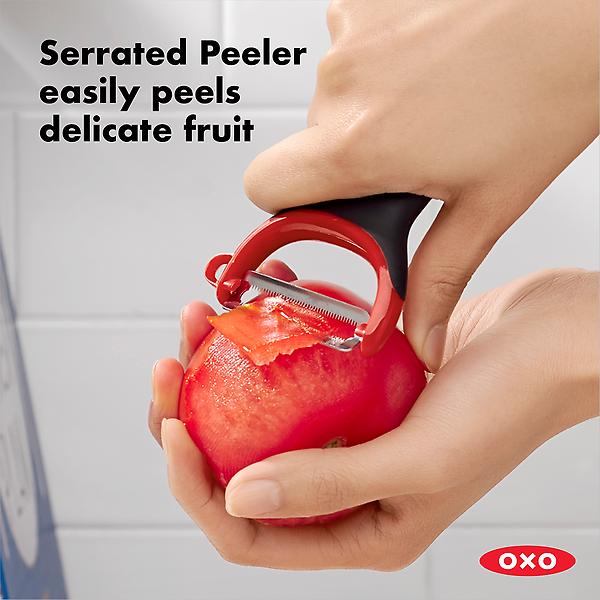 Oxo Good Grips Peeler, Serrated