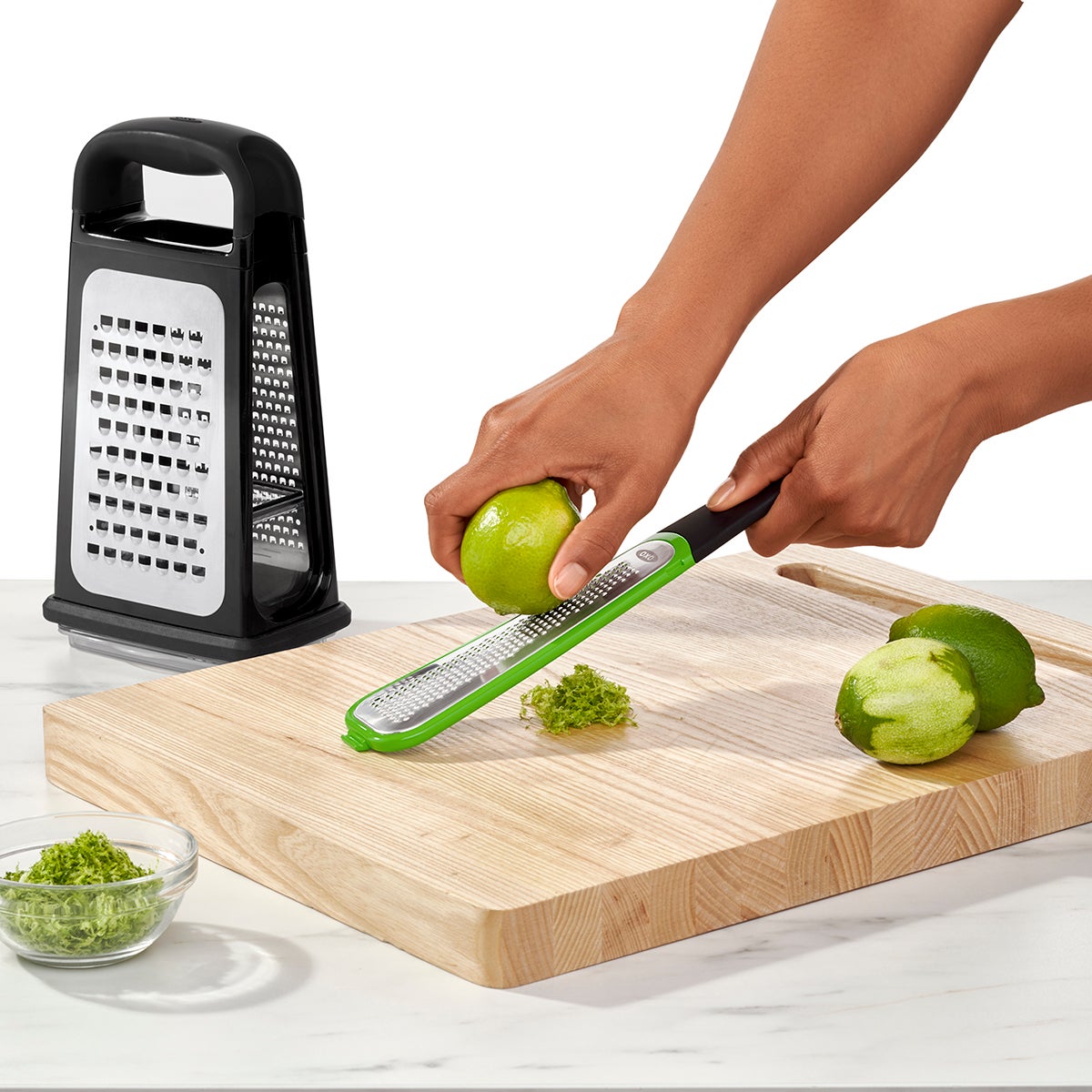 OXO Good Grips Box Grater with Removable Zester The Container Store