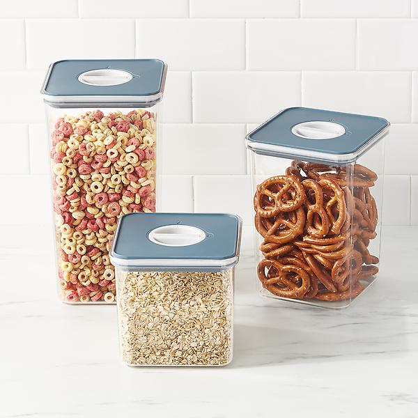 Airtight Food Storage Containers Cereal Dispenser Sealed Can