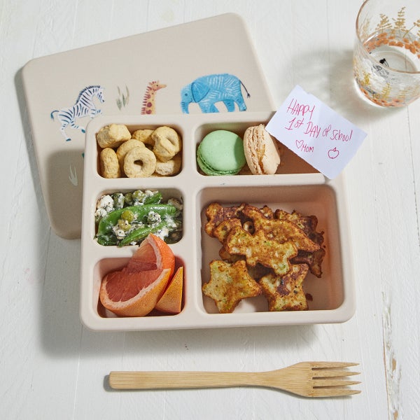 ABC- Silicone Bento Box  Fredericksburg Natural Baby