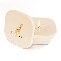 AUSTIN BABY COMPANY Collapsible Snack Bowl Safari Warm Cream