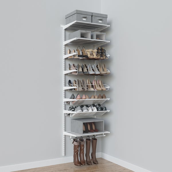 Elfa Classic 2' Shoe Wall