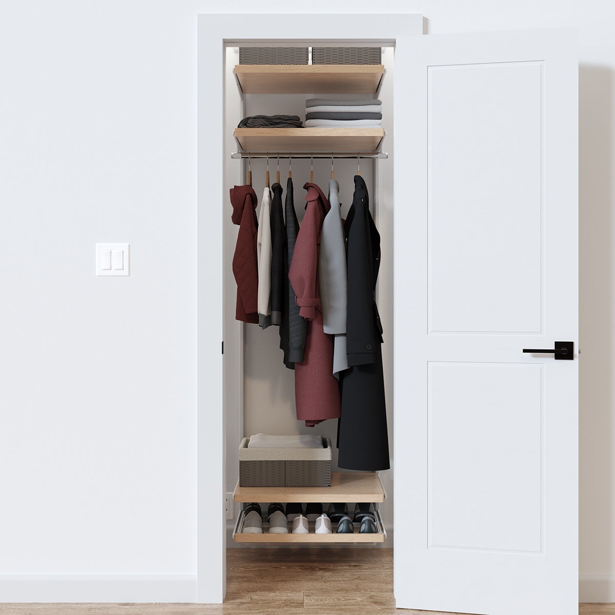 How To Declutter & Organize Your Coat Closet - 20+ Ideas For Families! -  Small Stuff Counts