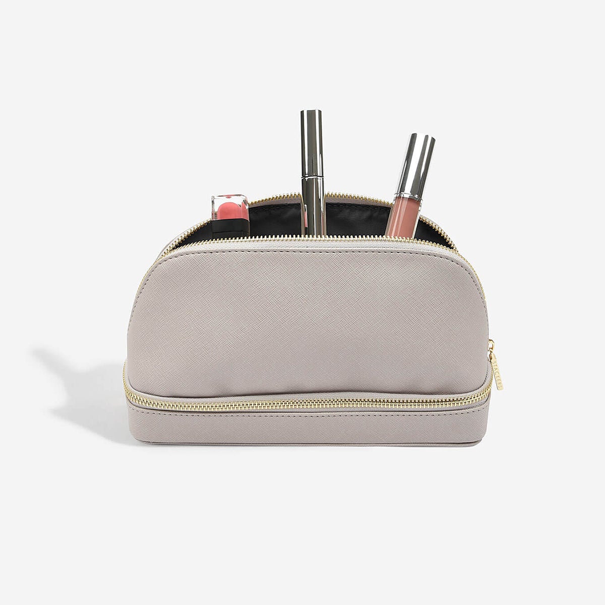Open on sale makeup bag