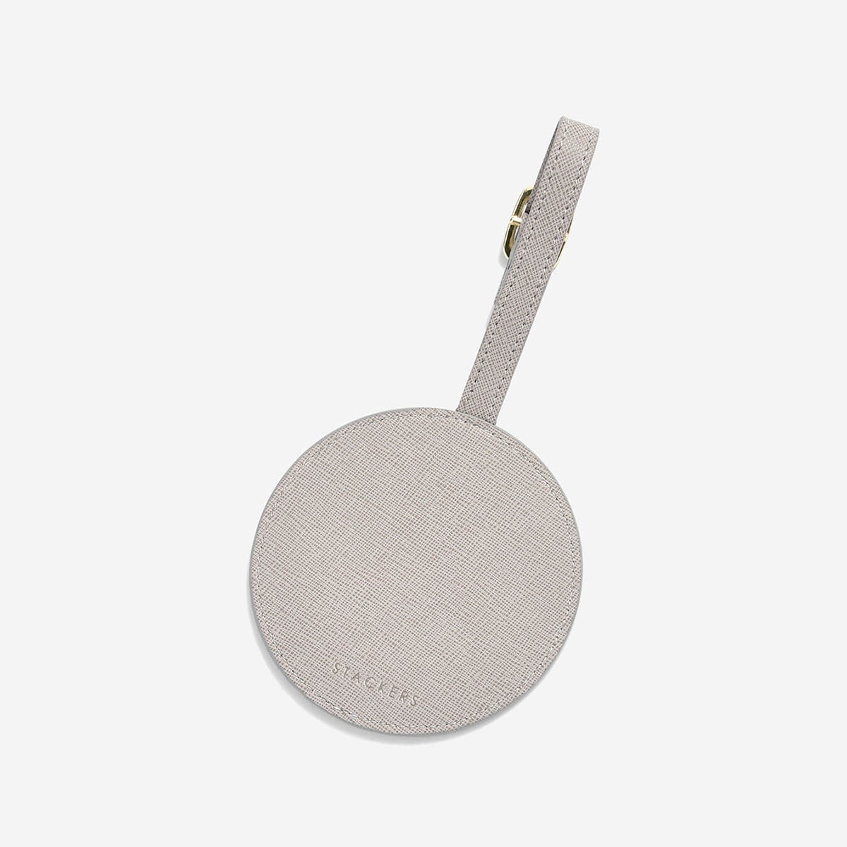 Stackers Taupe Luggage Tag The Container Store