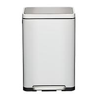 The Container Store 12 gal./ 45L Step Can White