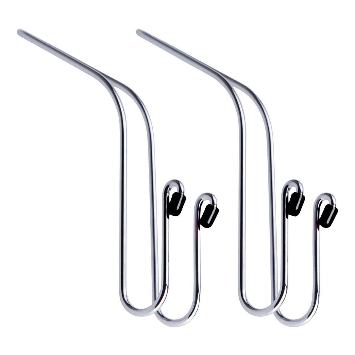 Chrome Hanger Pkg/4, 17-3/8 x 1/4 x 8-7/8 H | The Container Store