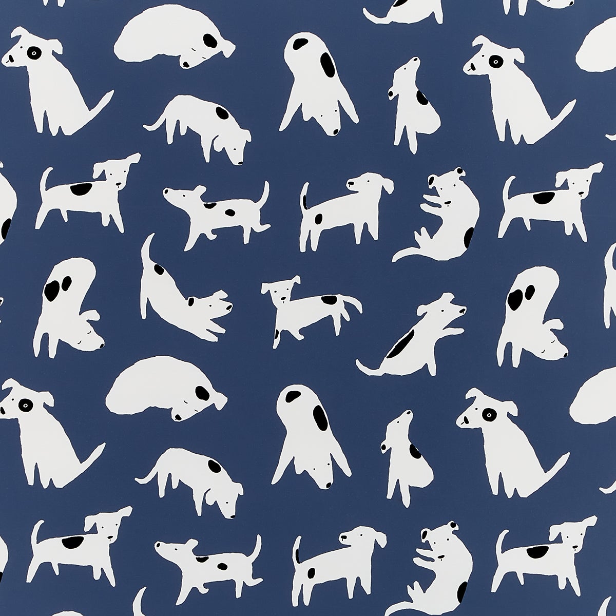 Dog shop wrapping paper