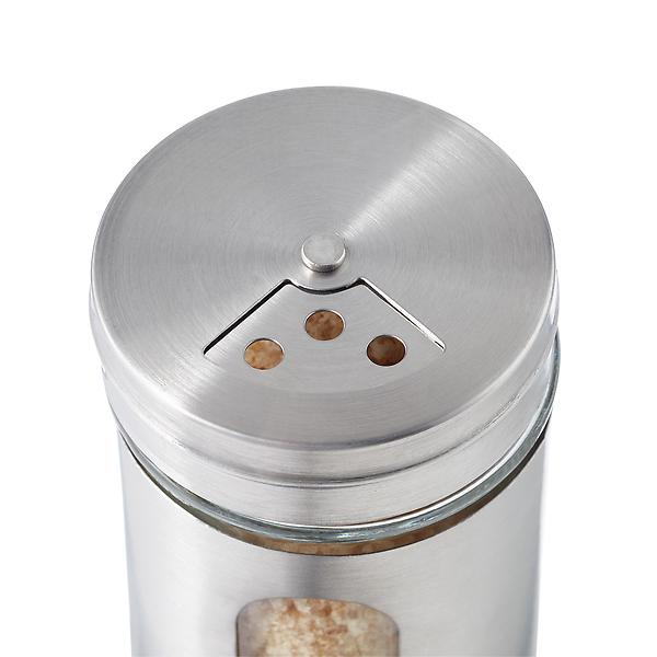 JARMING COLLECTIONS Glass Spice Jars with Shaker Lids - Spice Containers 16  oz Popcorn Seasoning Shaker or Parmesan Cheese, Cinnamon Sugar Dispenser