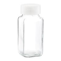 The Container Store 6 oz. Glass Shaker w/ Butterfly Lid White