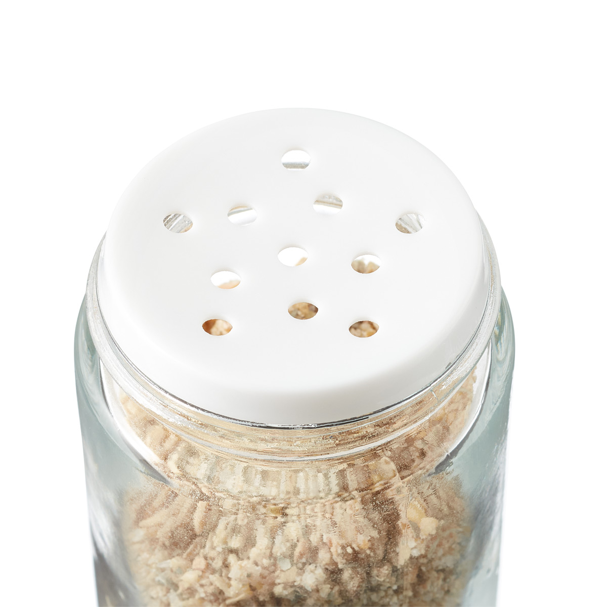 3 oz. Spice Bottle w/ White Lid Round, 1-5/8 x 1-5/8 x 3-3/4 H | The Container Store