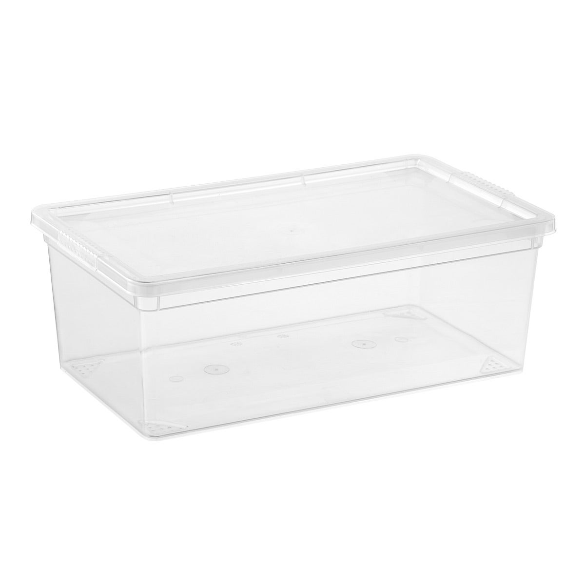 The Container Store Our Tidy Box - Clear - S (Small)