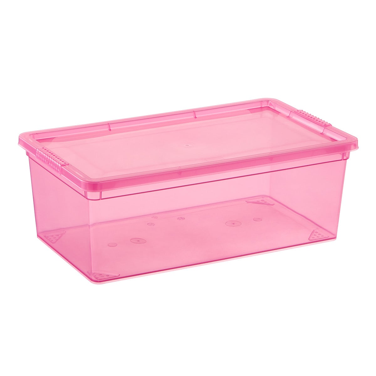 Pink Small Plastic Storage Bin