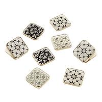 Moroccan Tile Magnet Pkg/8