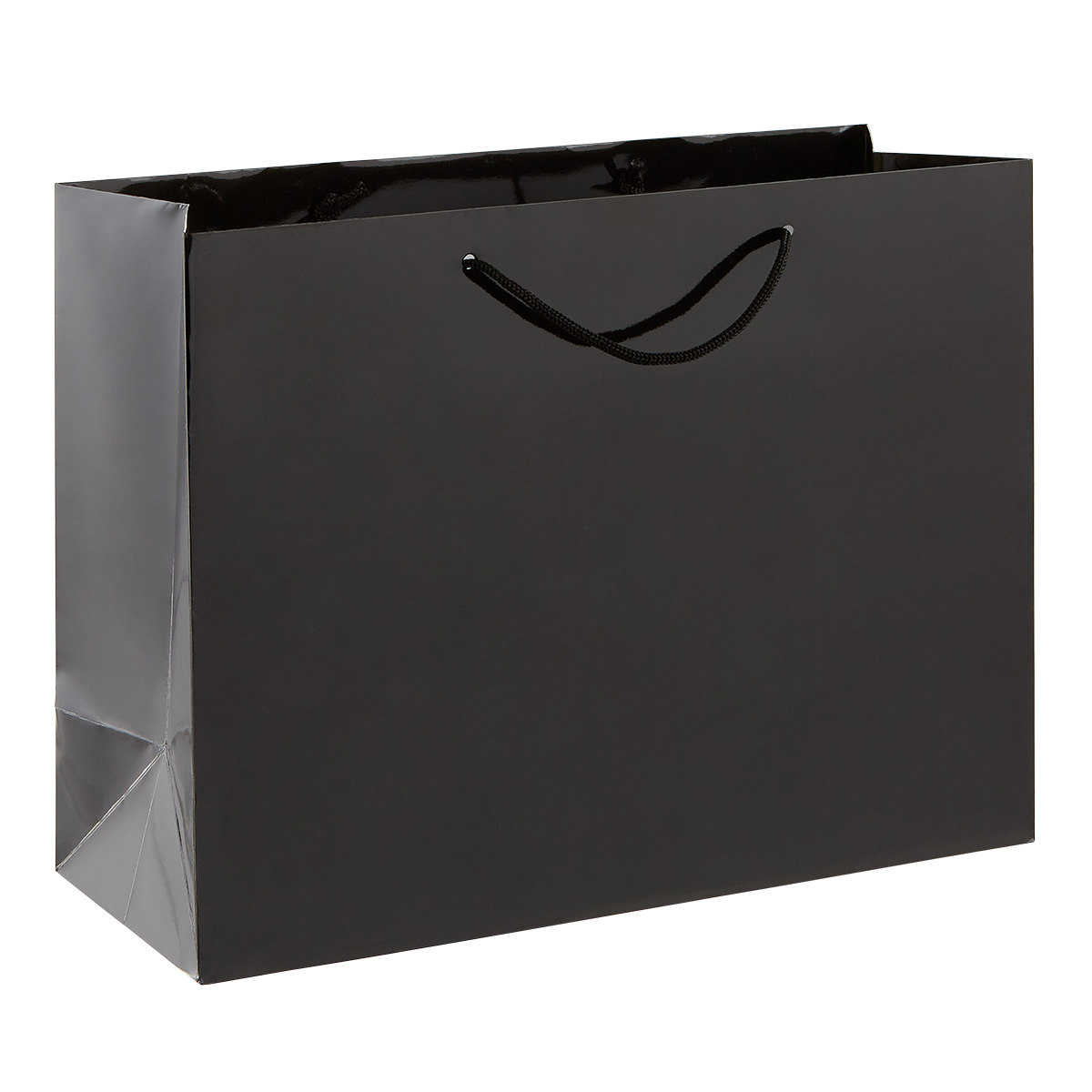 Black Glossy Jumbo Gift Bag