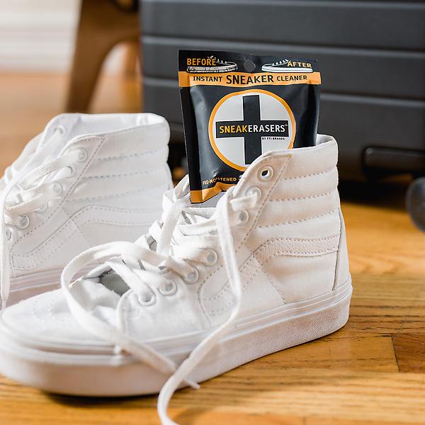 SneakERASERS clean shoes quick! 👟🧽💨 #SneakERASERS from #sharktank #, sneaker erasers
