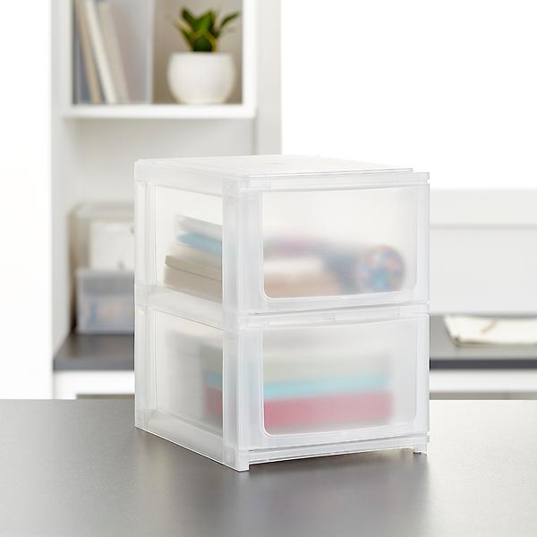 Shimo Stacking Organizers with Drawers