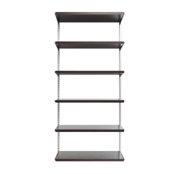 Elfa Decor 3' Basic Shelving Units for Anywhere